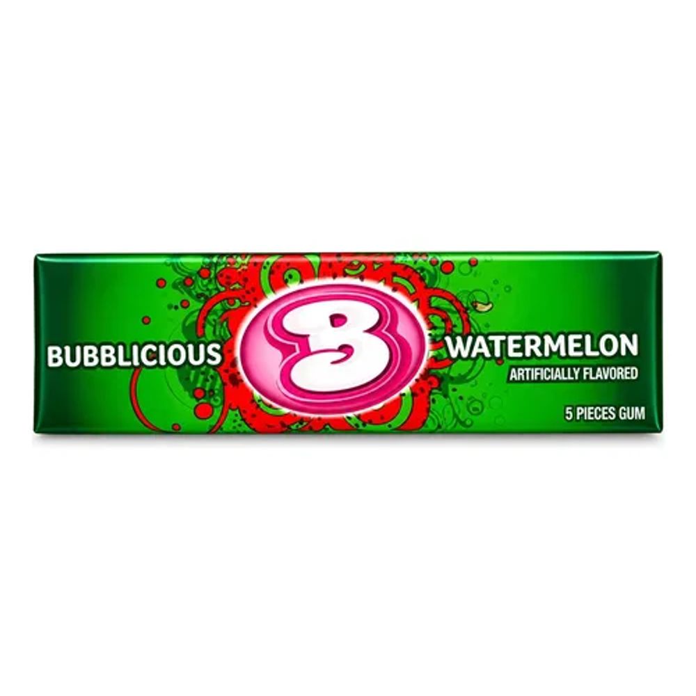 Chiclete Bubblicious Watermelon 40g