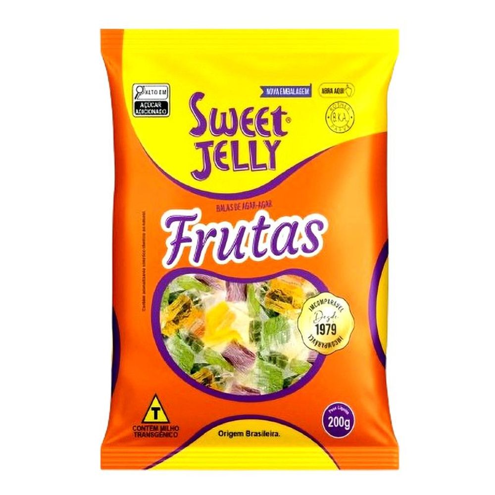 Bala Sweet Sortidas Jelly 200g