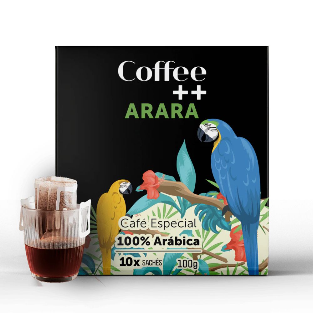 Café em Sachê Arara Coffee Mais 10x