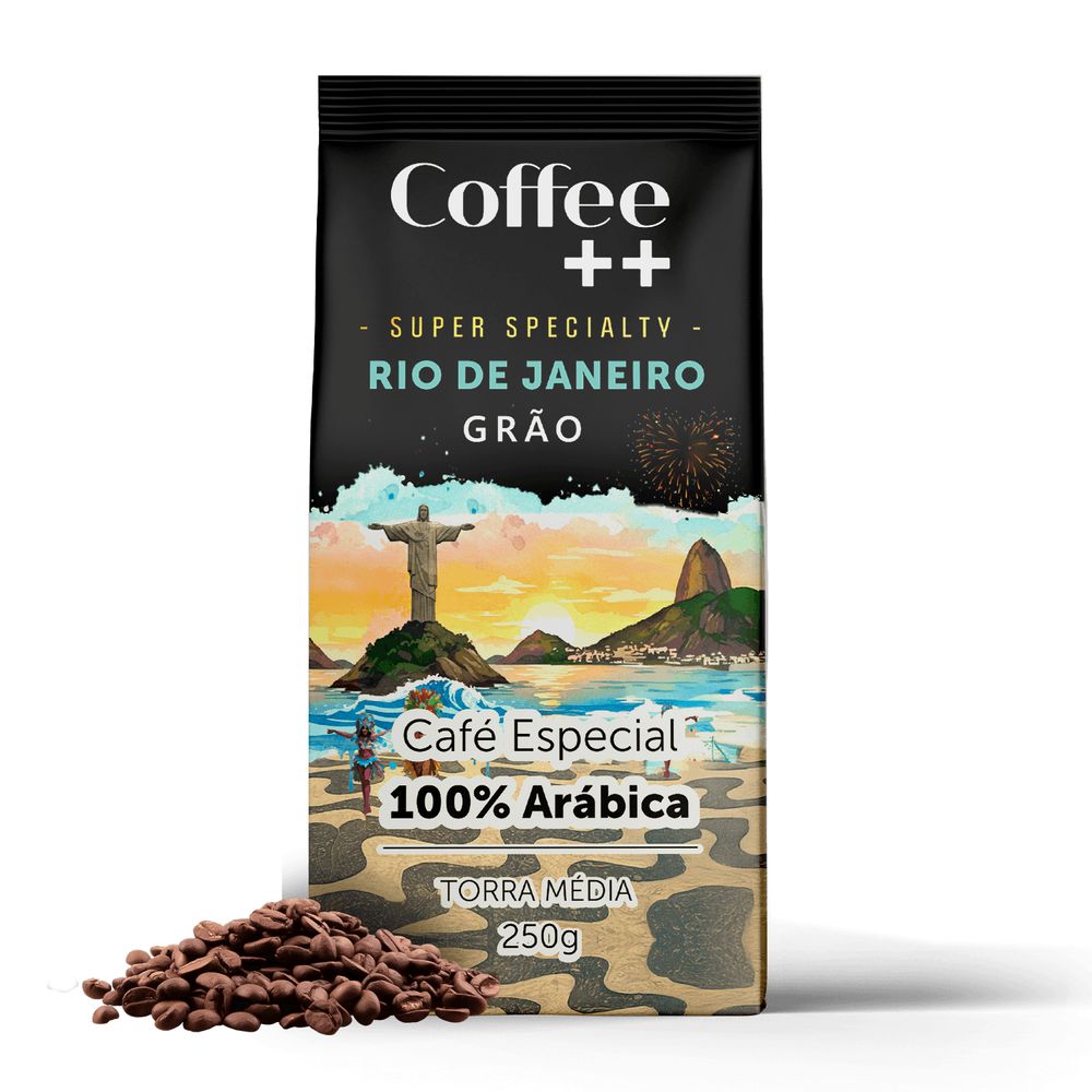 Café em Grãos Especial Rio de Janeiro Coffee Mais 250g
