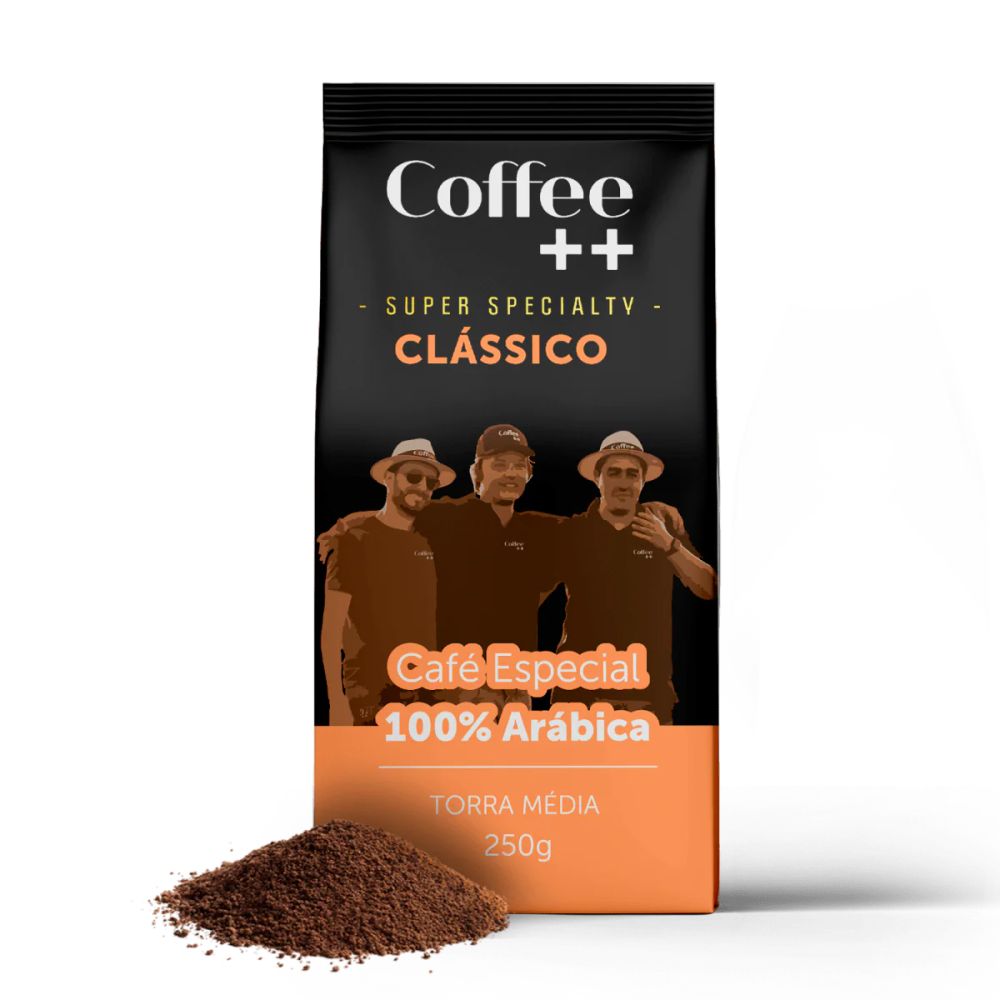 Café Torrado e Moído Clássico Coffee Mais 250g