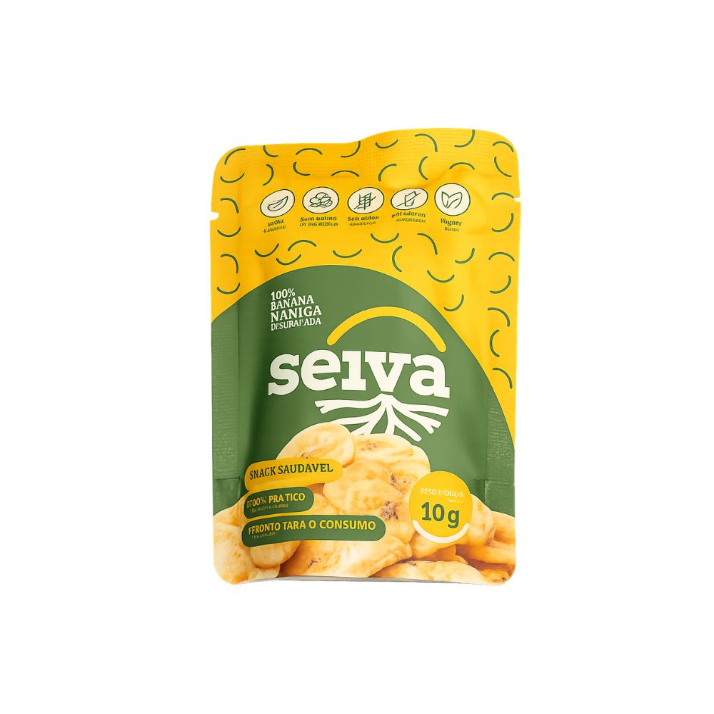 Snack de Banana Nanica Liofilizada Seiva 10g