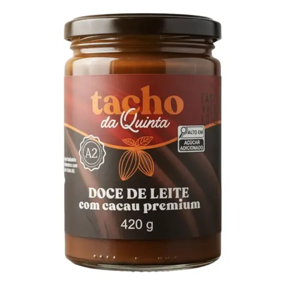 Doce de Leite com Cacau Tacho da Quinta 420g