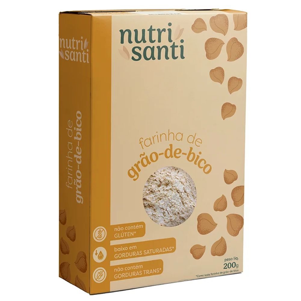 Farinha de Grão de Bico NutriSanti 200g
