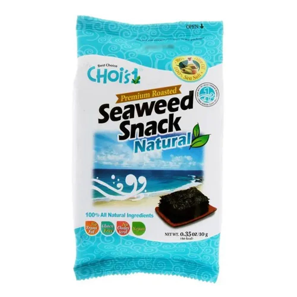 Snack de Alga Marinha Sabor Natural Shiktak 10g