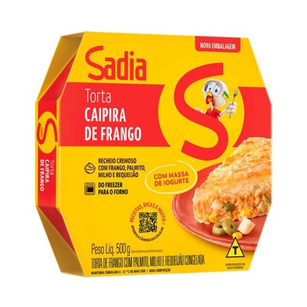 Torta de Frango com Massa de Iogurte Sadia 500g