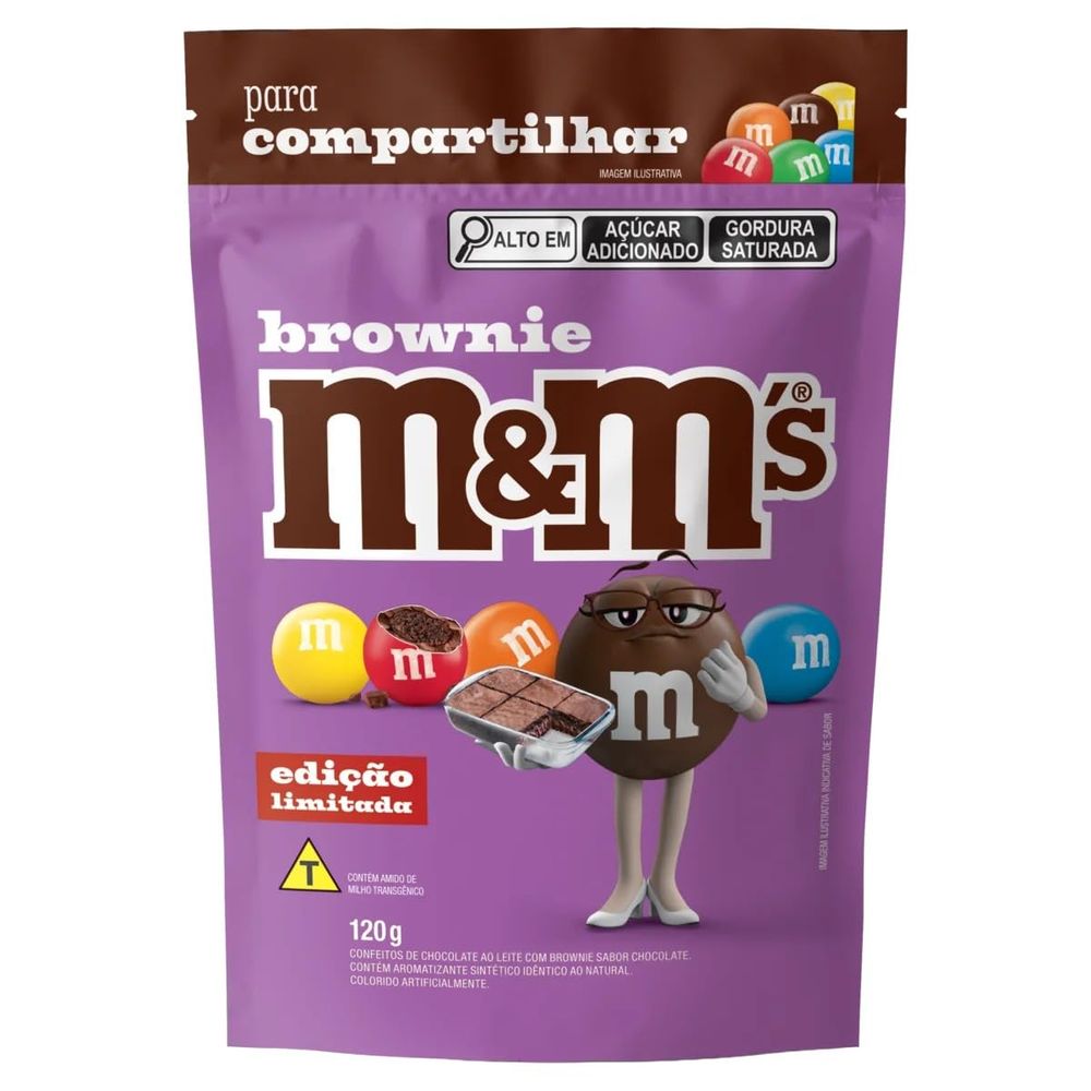 Chocolate Brownie M&M's 120g