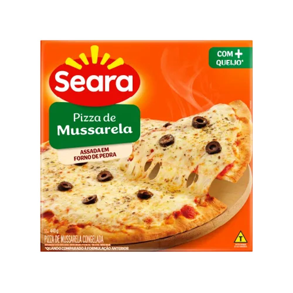Pizza Mussarela Seara 440g