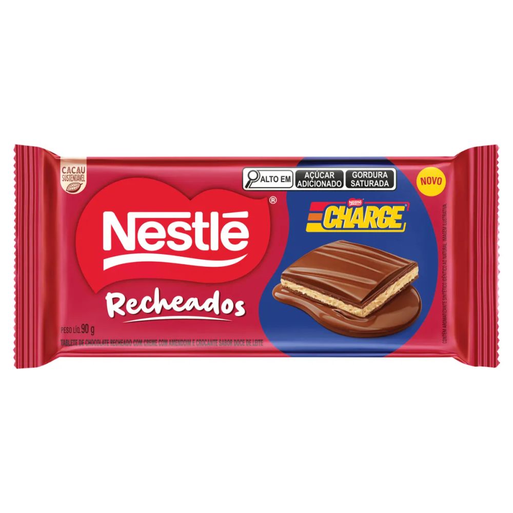 Chocolate Recheado Charge Nestlé 90g