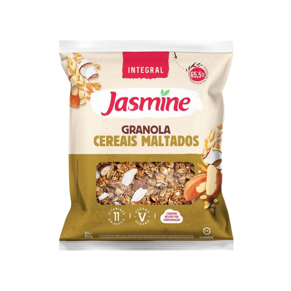 Granola Cereal Maltado Jasmine 850g