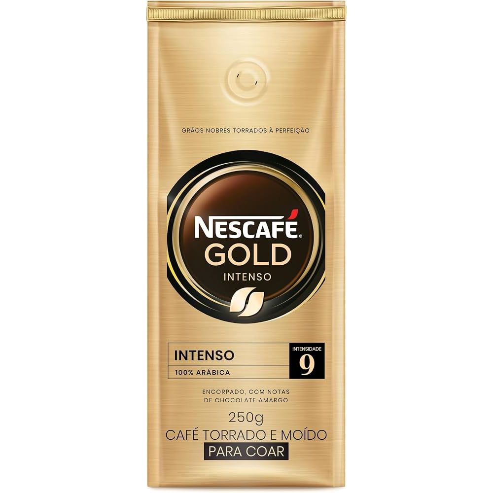 Café Torrado e Moído Gold Intenso Nescafé 250g