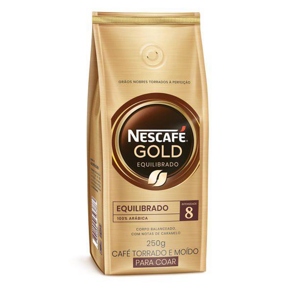 Café Torrado e Moído Gold Equilibrado Nescafé 250g