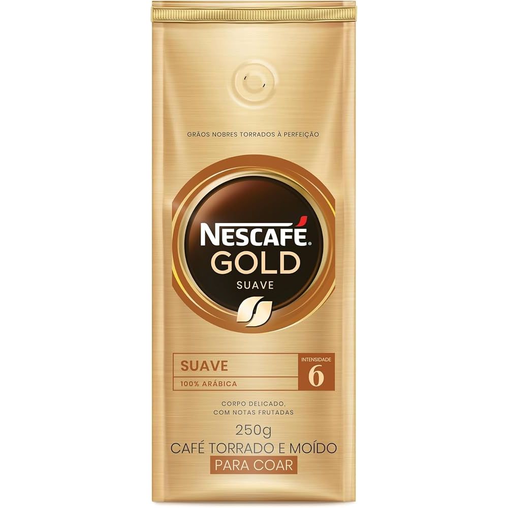 Café Torrado e Moído Gold Suave Nescafé 250g