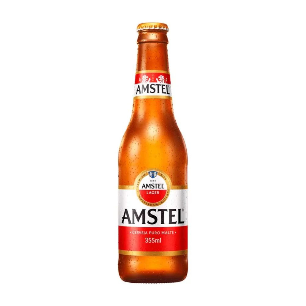 Cerveja Puro Malte Amstel Lager 355ml