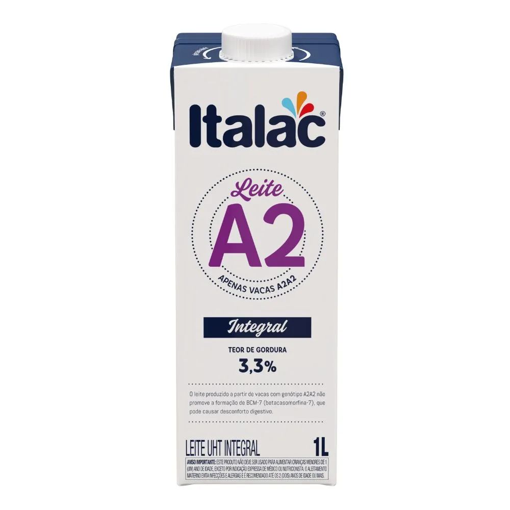 Leite A2 Integral Italac 1l