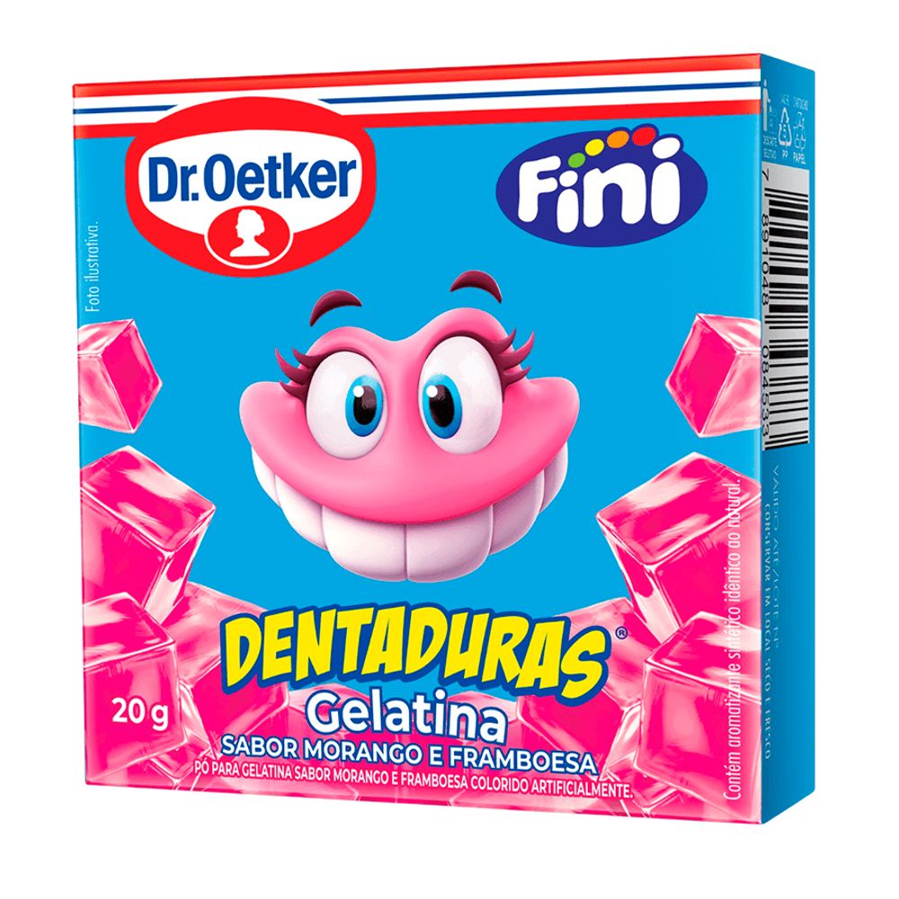 Gelatina Dentaduras Fini Dr.Oetker 20g