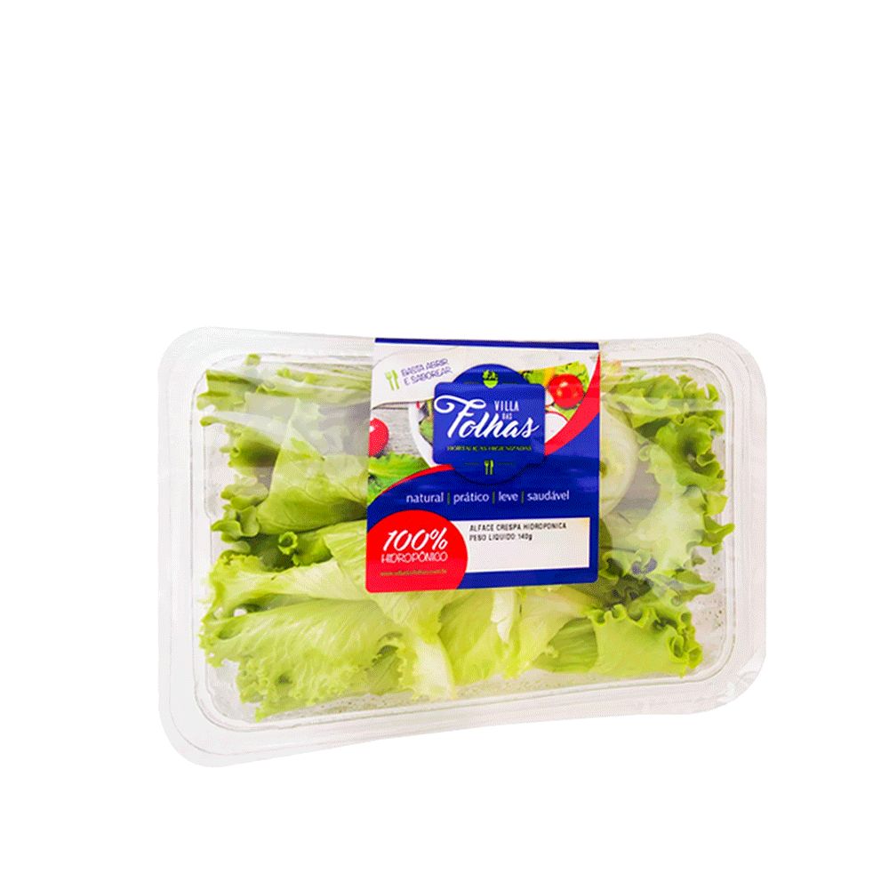 Alface Crespa Hidropônica Frisée Villa das Folhas 140g