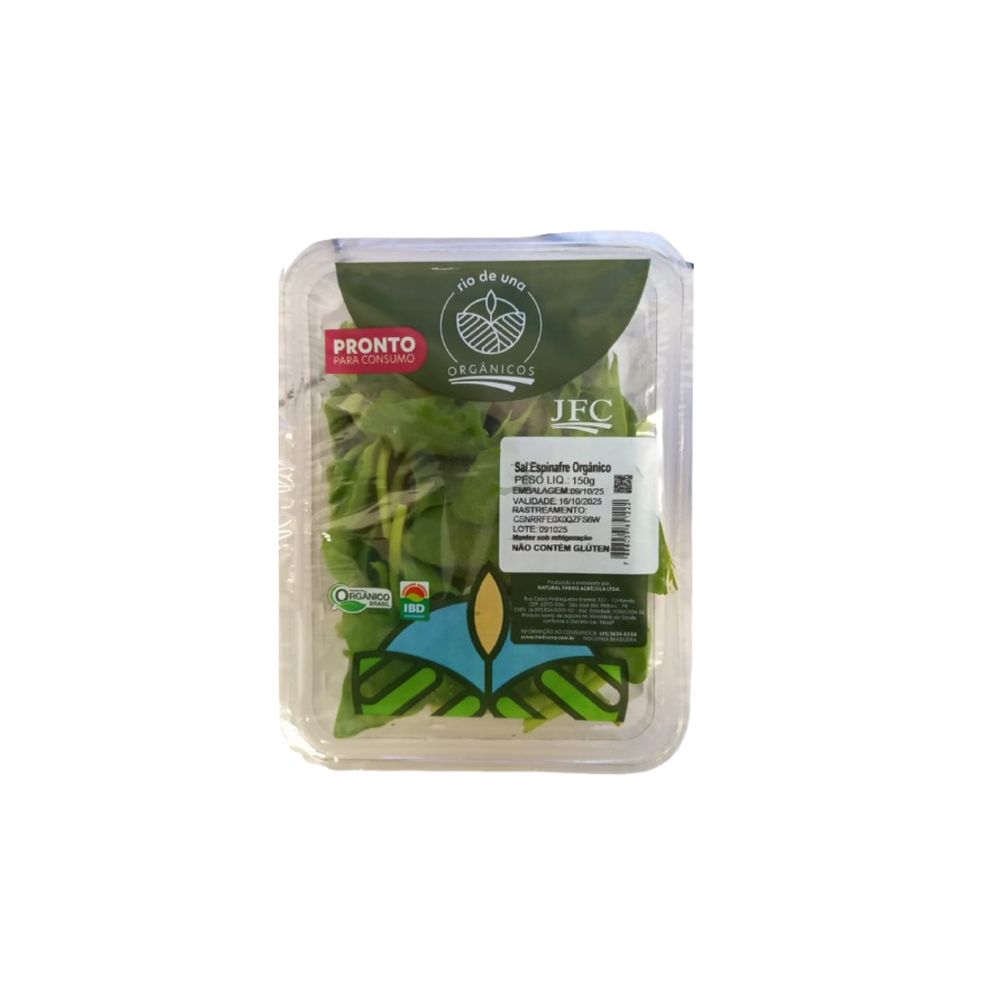 Espinafre Orgânico Rio de Una 150g