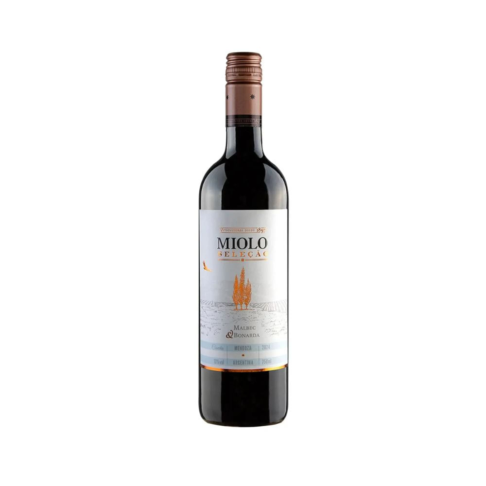 Vinho Tinto Malbec e Bonarda Seleção Miolo 750ml