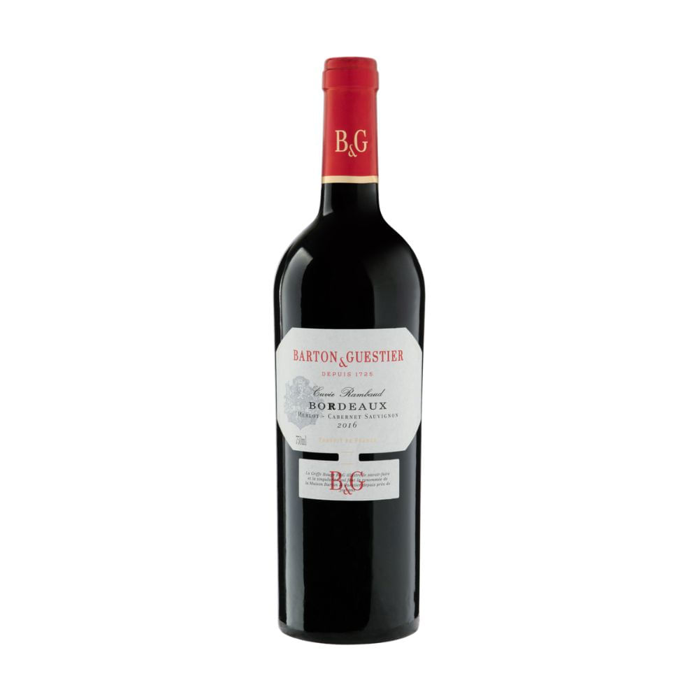 Vinho Tinto Bordeaux Barton e Guestier 750ml