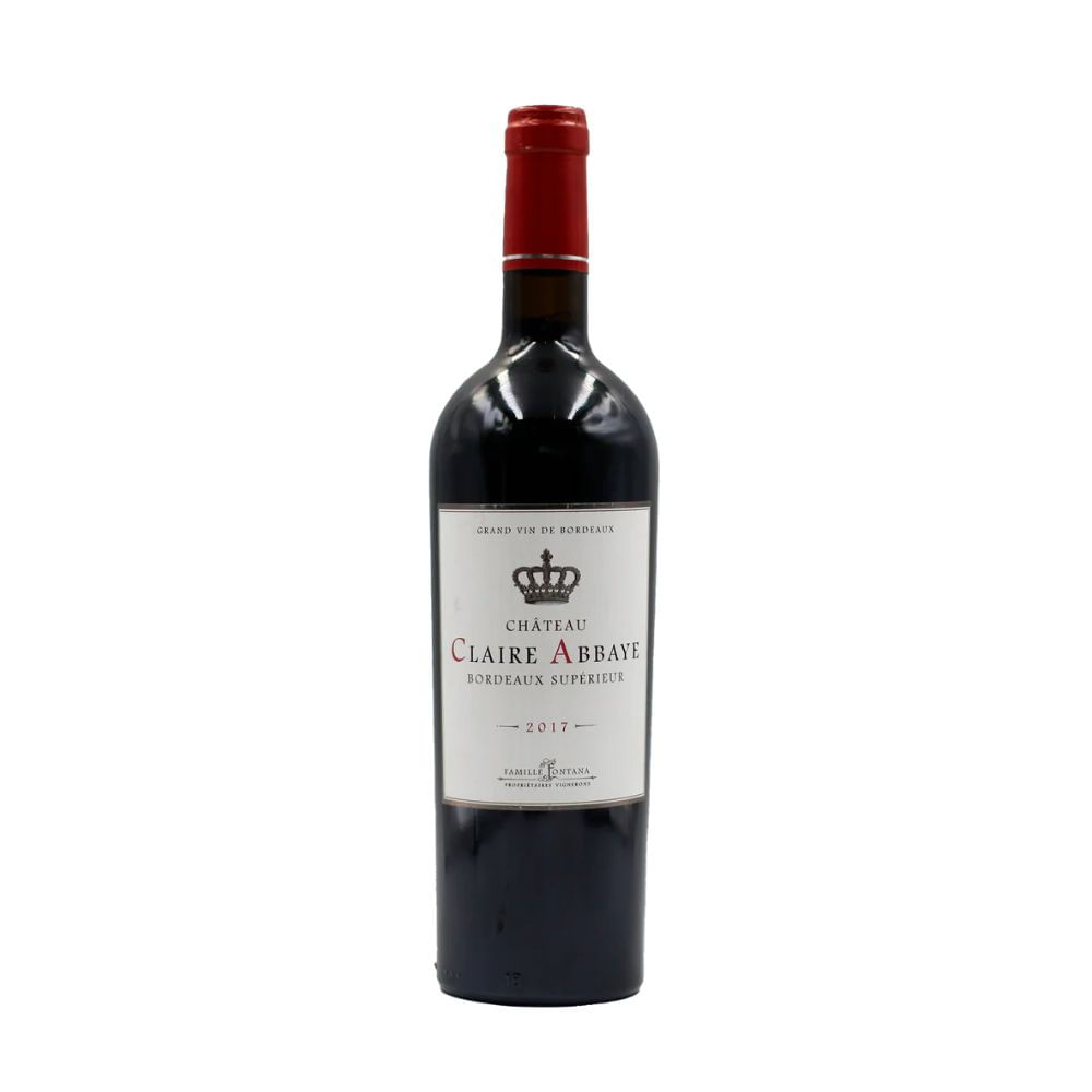 Vinho Tinto Bordeaux Supérieur Château Claire Abbaye 750ml