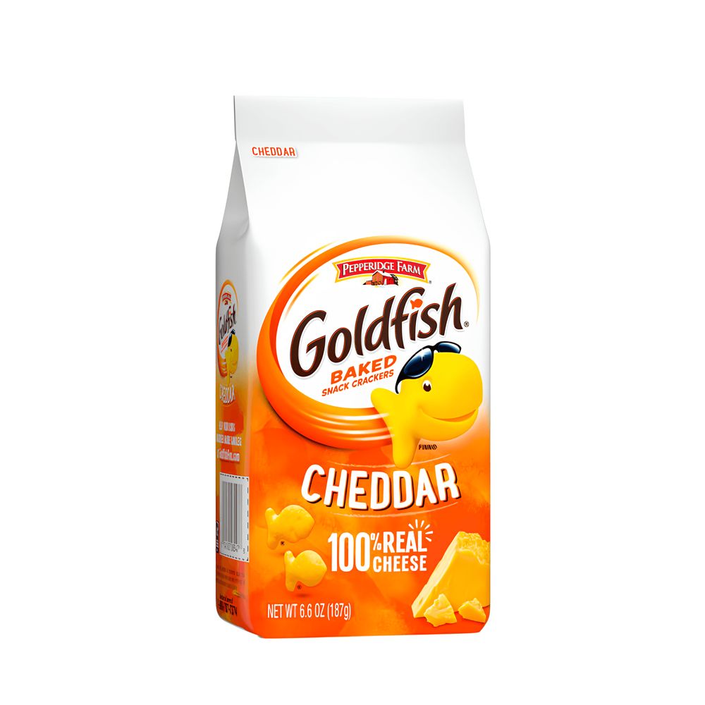 Biscoito Salgado Queijo Cheddar Goldfish Pepperidge Farm 187g