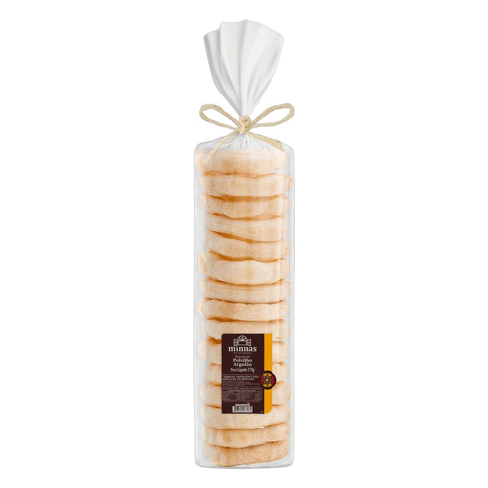 Biscoito de Polvilho Argolão Minnas 170g