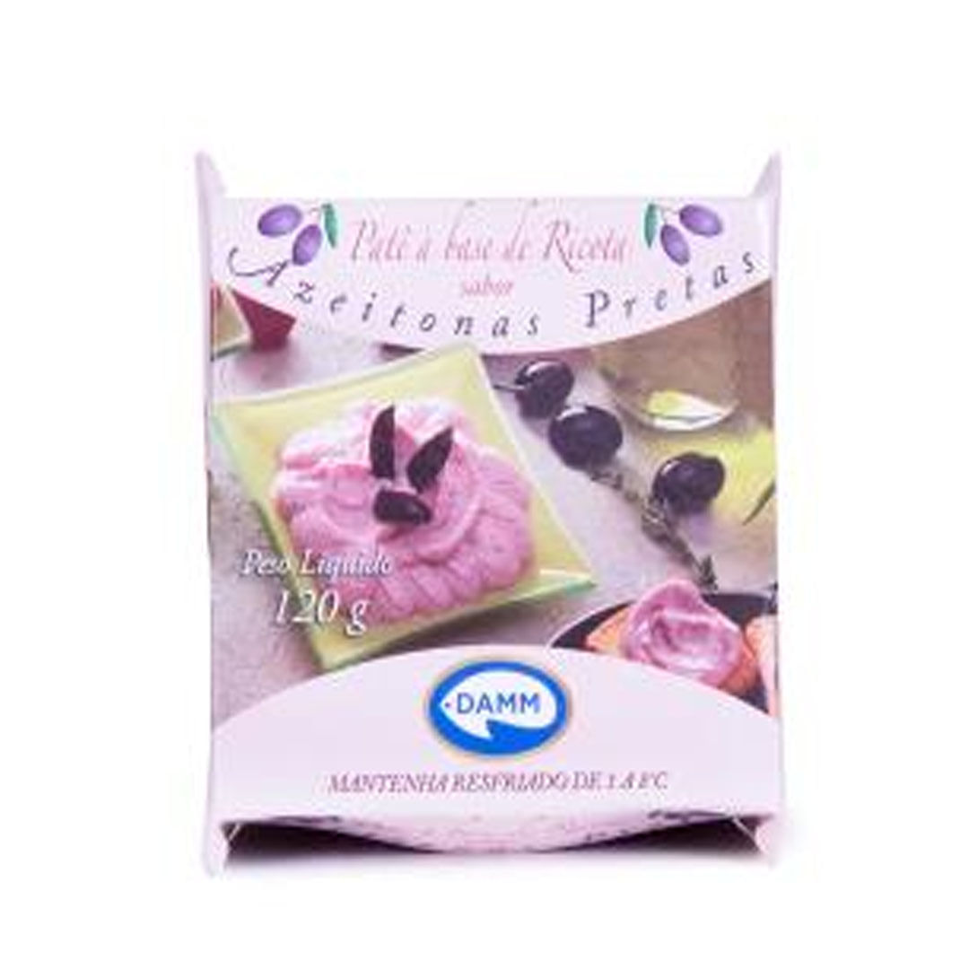 Pate de Qj e Azeitona Df Mr Cream 120g