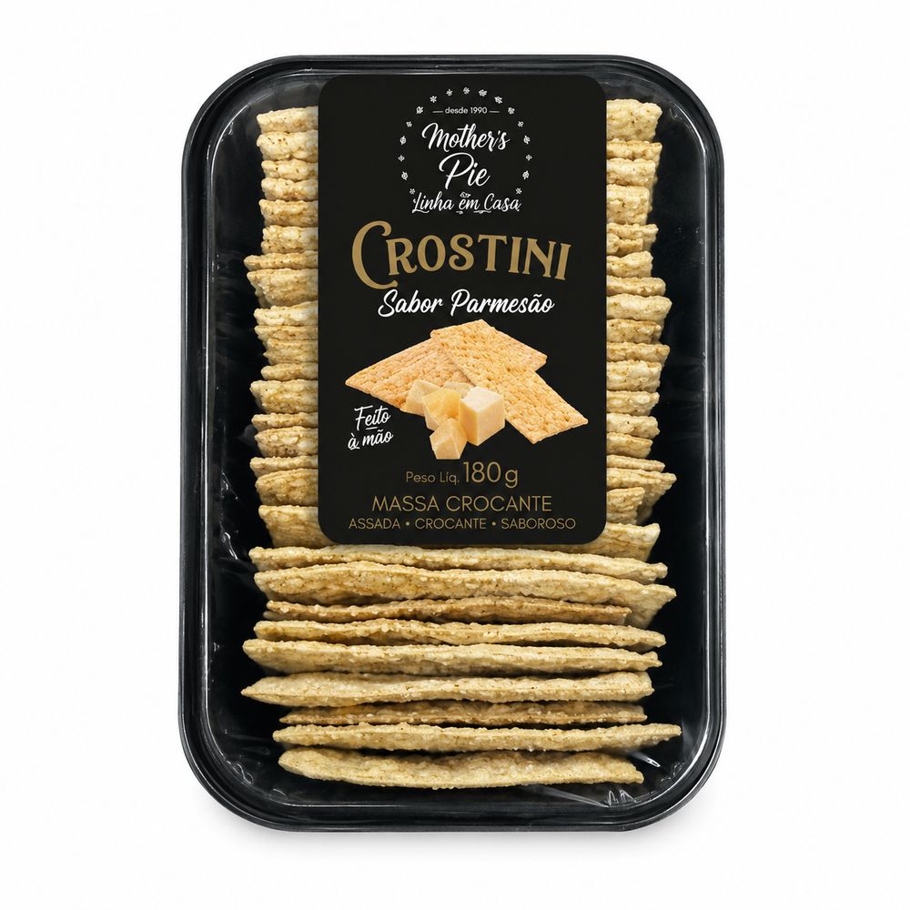 Crostini Parmesão Pie Mothers 180g