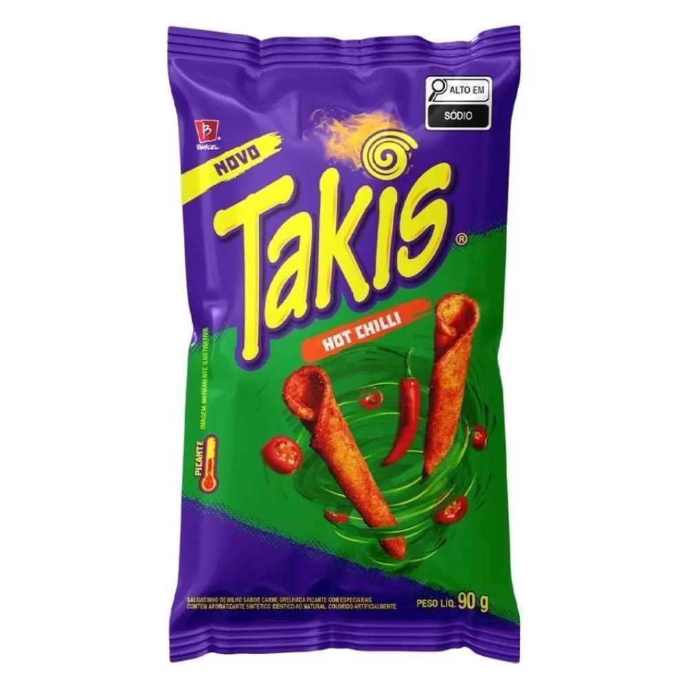 Salgadinho Sabor Hot Chilli Takis 90g
