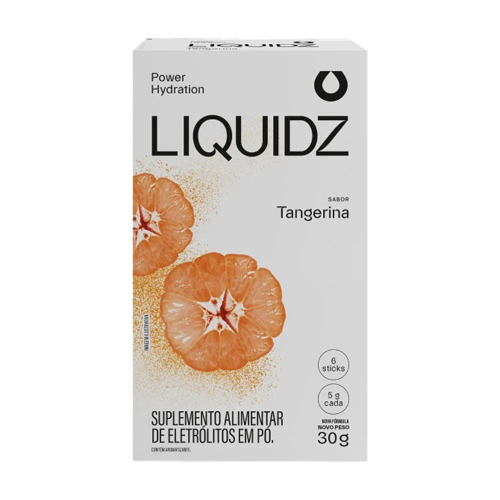 Eletrólitos Sabor Tangerina sem Açúcar Liquidz 30g