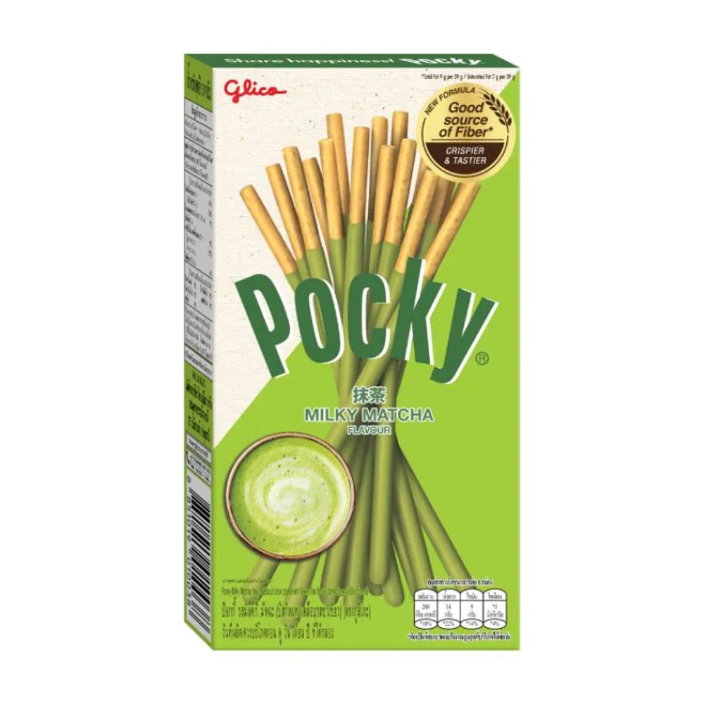 Biscoito Pocky Sabor Chá Verde Glico 39g