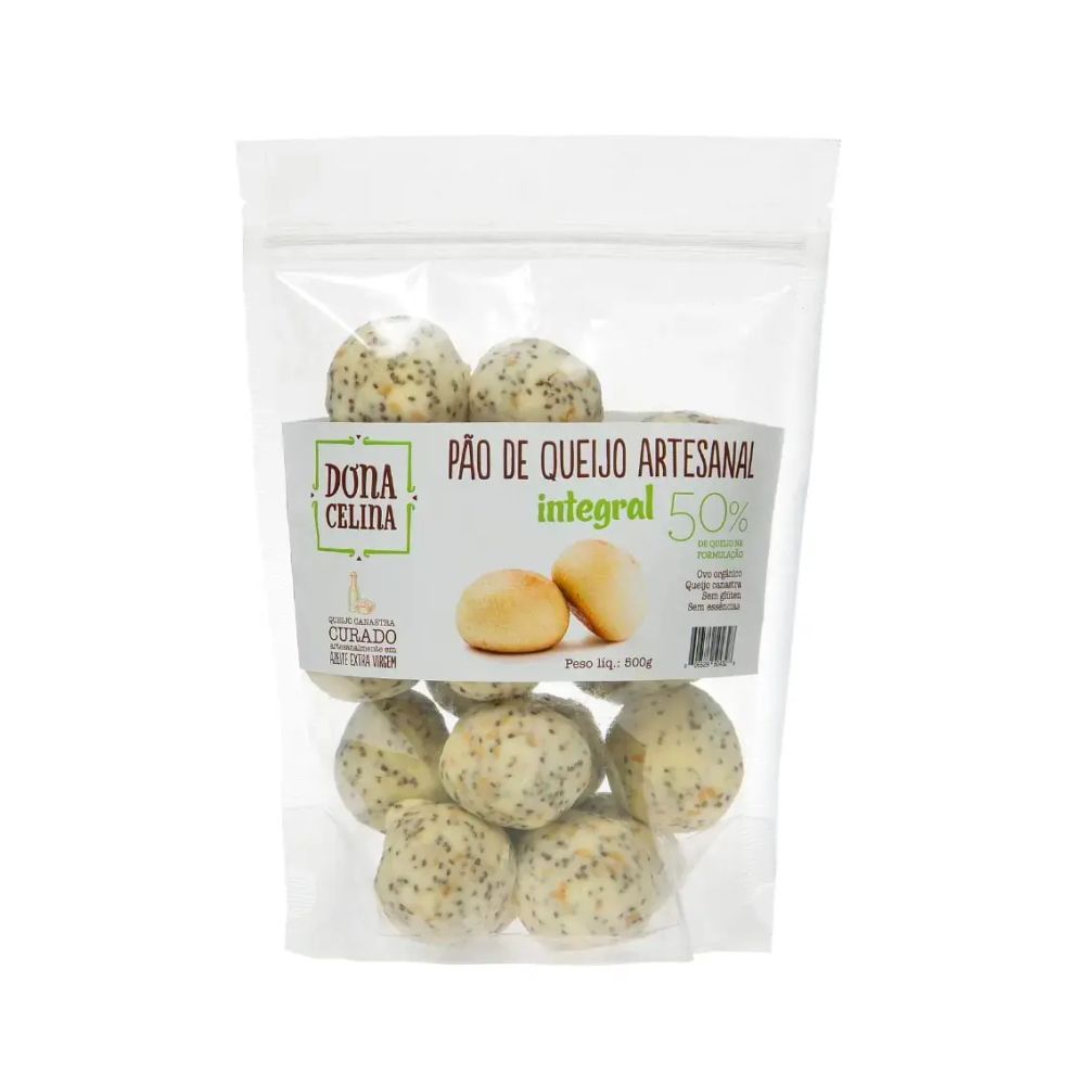 Pão de Queijo Artesanal Integral Celina 500g
