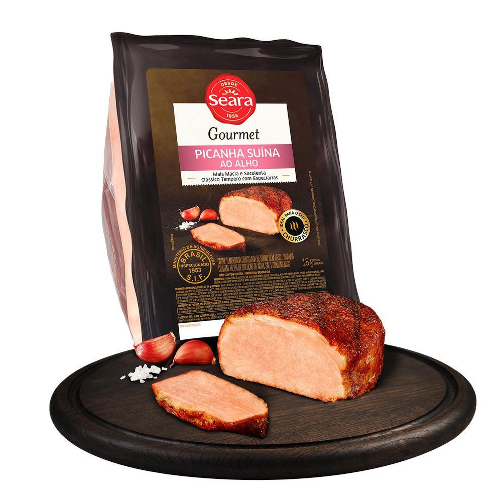 Picanha Suína ao Alho Gourmet Seara kg