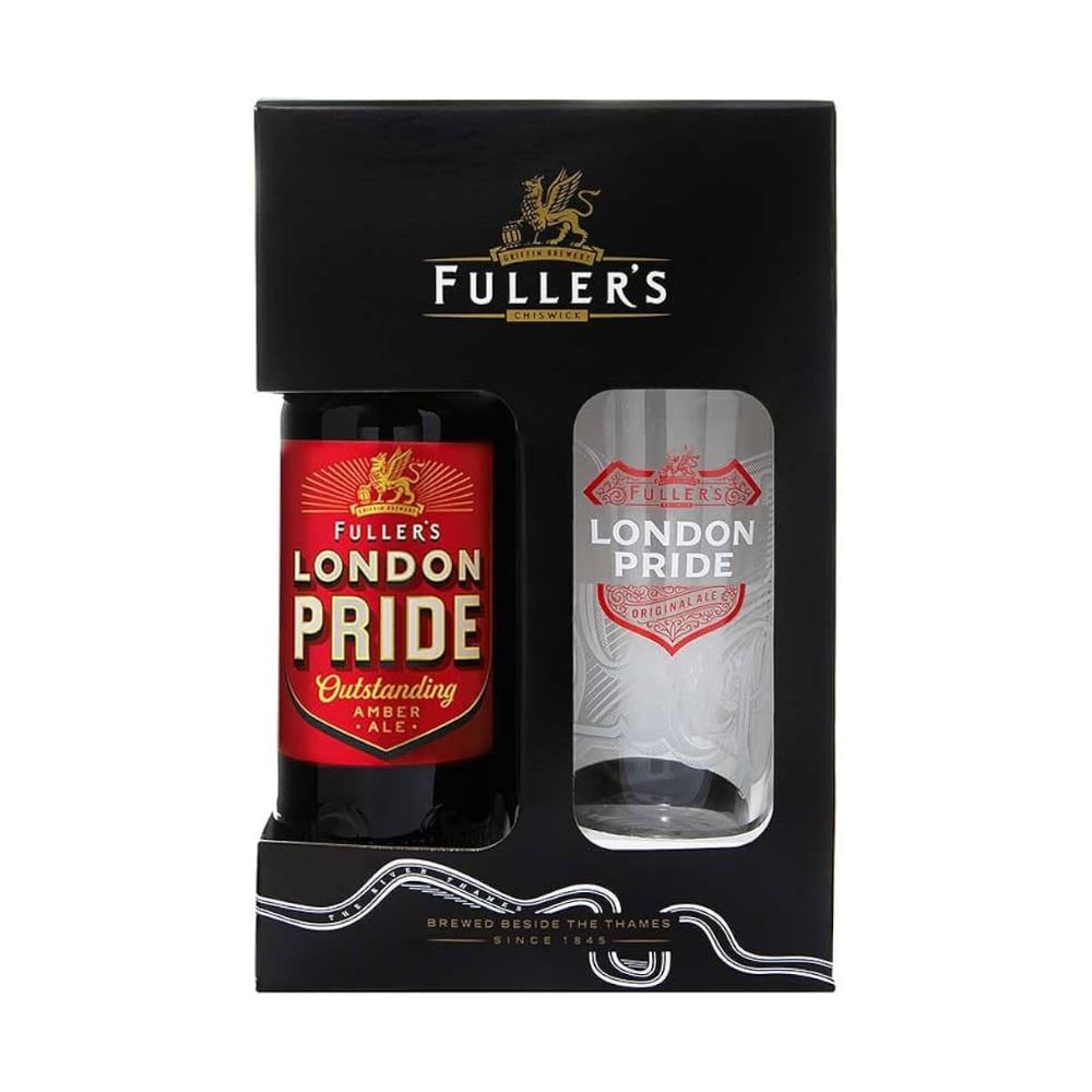 Kit Cerveja London Pride e Copo Fuller's