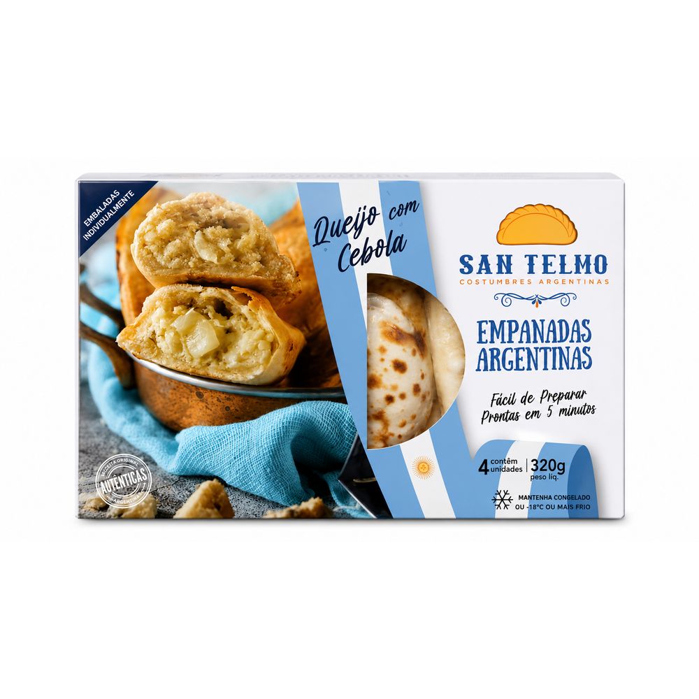 Empanada de Queijo e Cebola San Telmo 320g