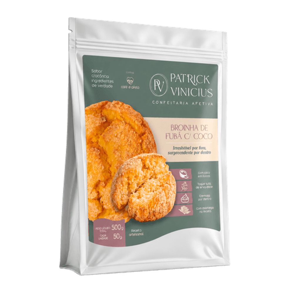 Broinha de Coco Patrick Vinicius 500g